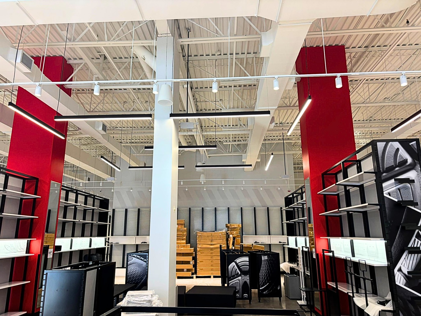 Under Armour project installation